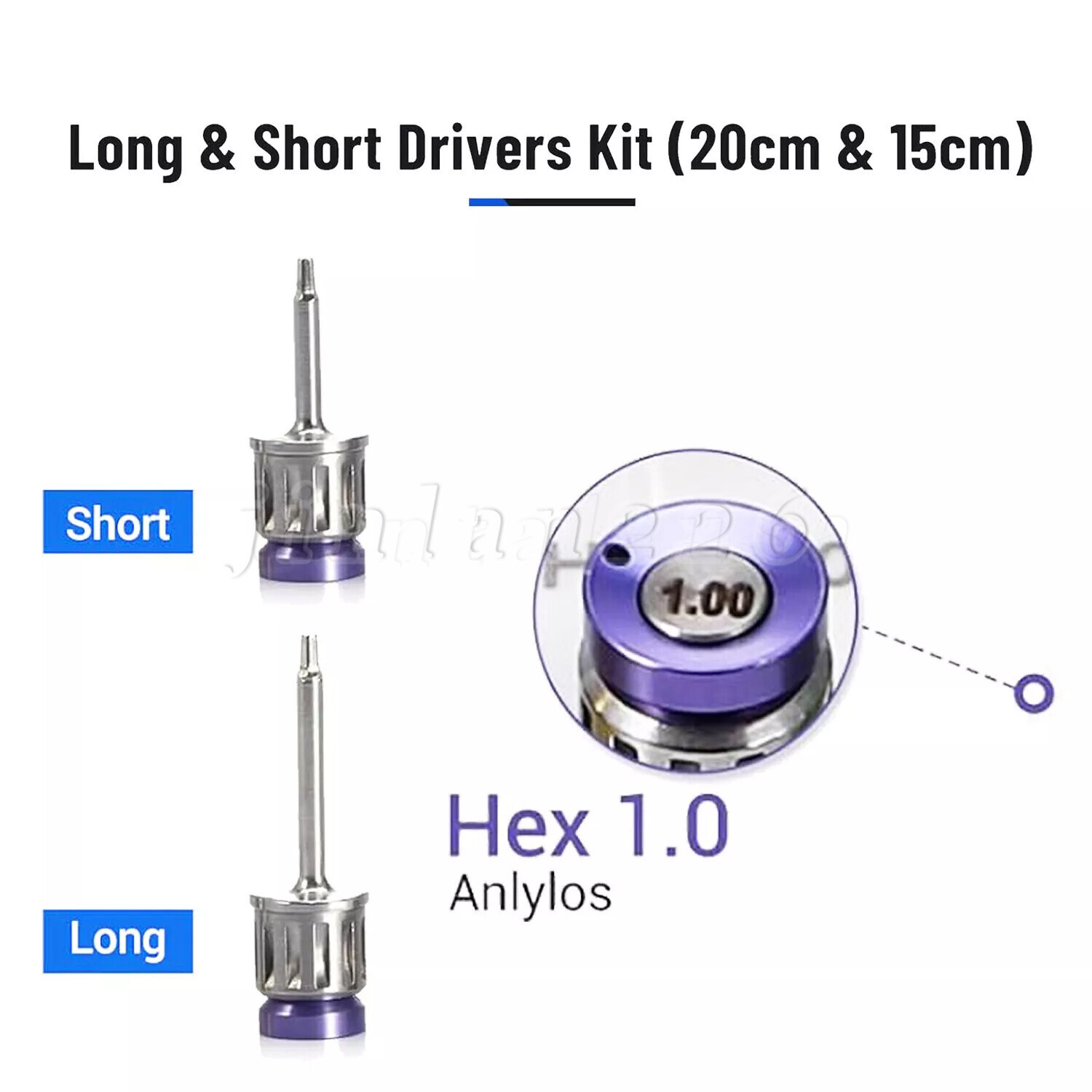 Universal Implant Prosthetic Kit Screwdriver Hex Driver Torque Wrench