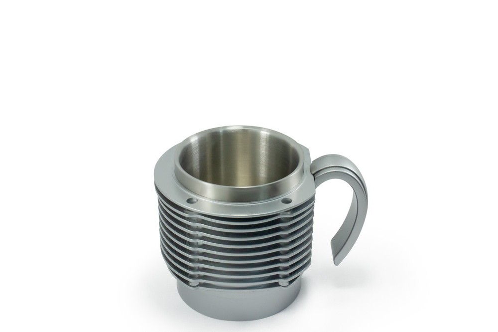 Finned Cylinder Mug