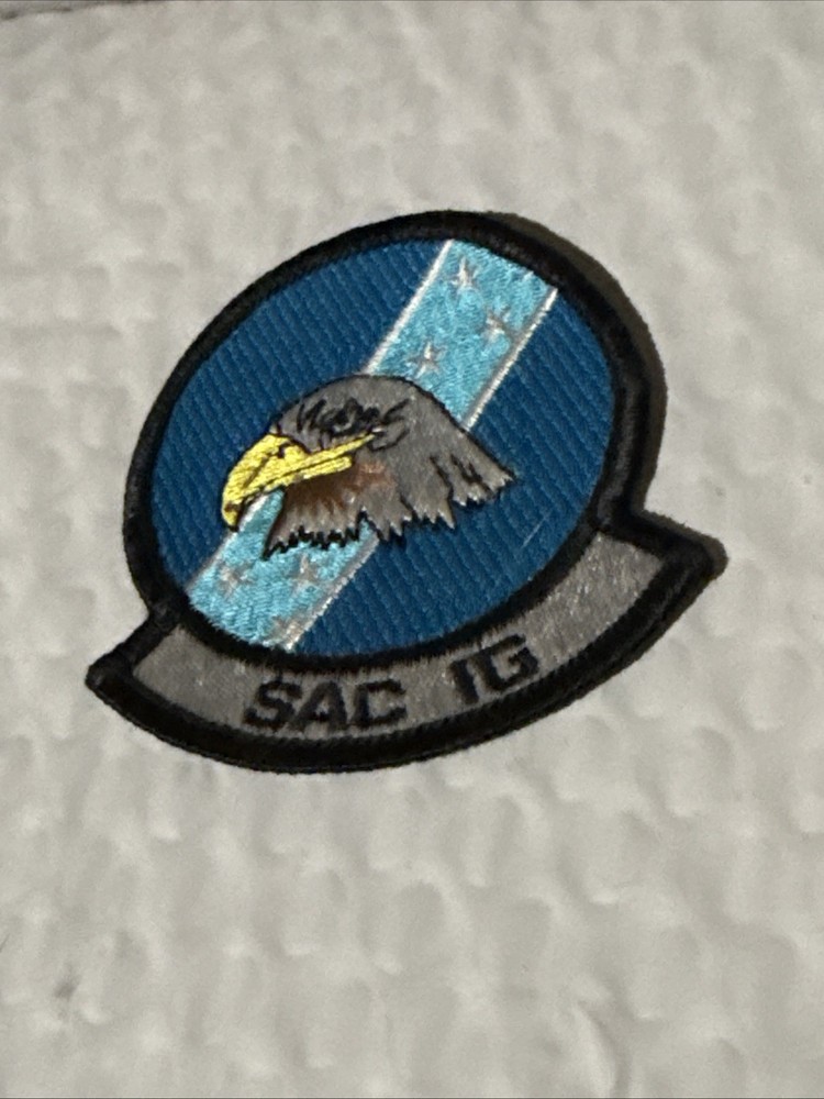 USAF  SAC INSPECTOR GENERAL SQUADRON PATCH