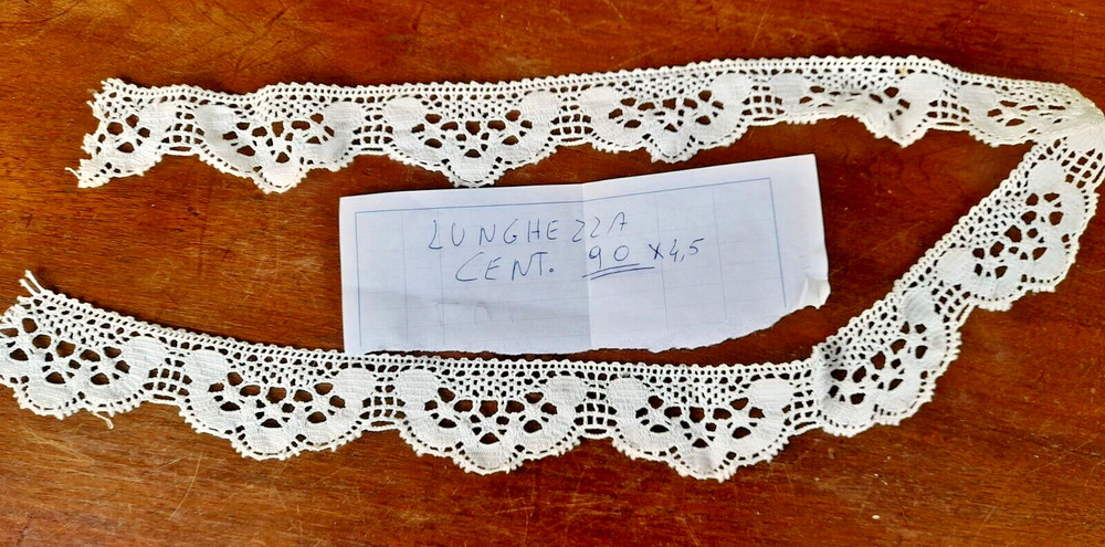 VINTAGE crochet strip