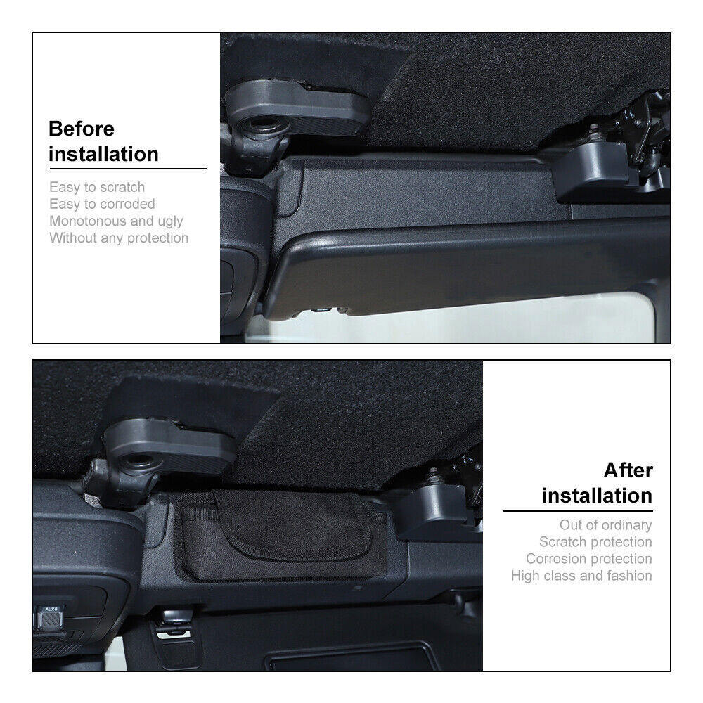 Black Inner Multifunctional Storage Bag Organizer For Dodge Durango Challenger