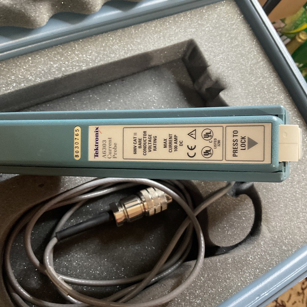 ^^ TEKTRONIX A6303 15 MHZ CURRENT PROBE mint condition