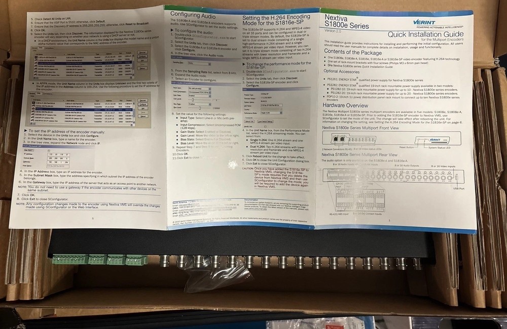 Verint S1816E 16-Port Video Network Server