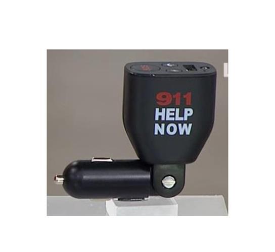 911 Help Now Auto Rescue Tool For Vehicles with 2-Way Talking, Black