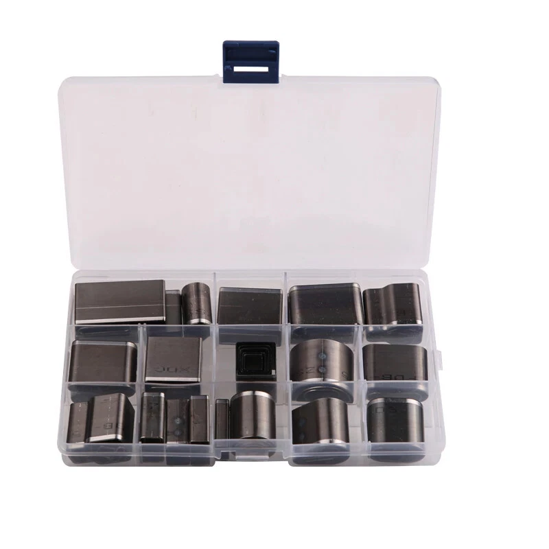 26/52 Leather Craft Hollow Hole Cutter Punch Tool Round Oval Rectangle Punch Set