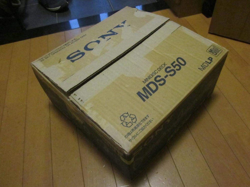 SONY MDSS50 MD Deck MDLP compatible Recorder Player Audio Operation confirmed