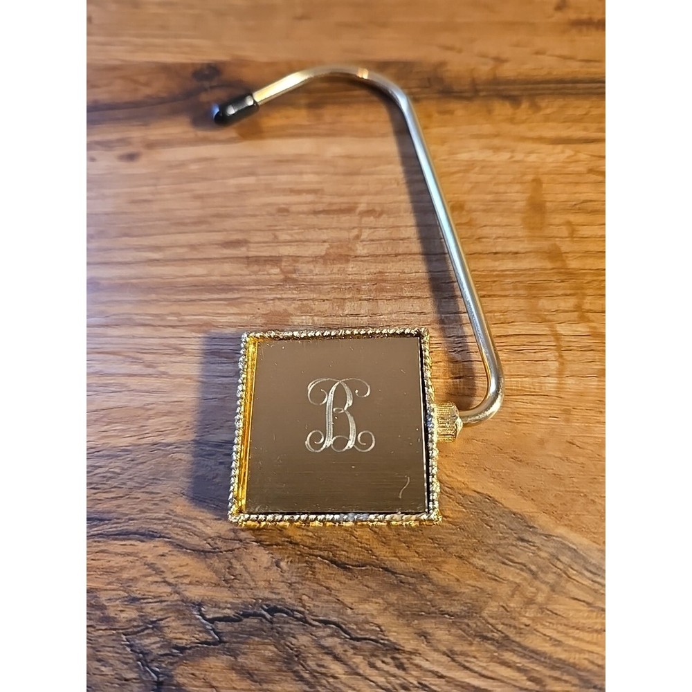 Table Hook Vintage Initial B