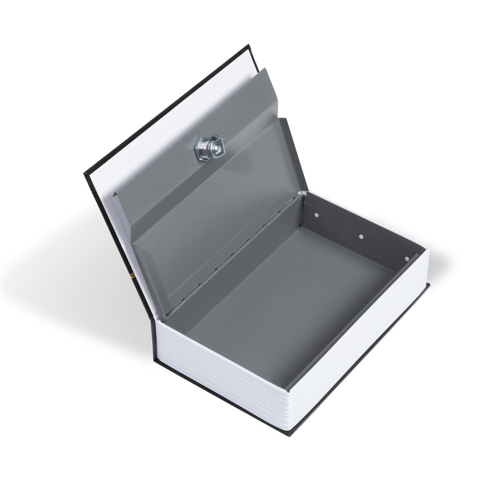 Stamp Collection Stockbook Hidden Safe Lockable Book Safe By Lighthouse in Black