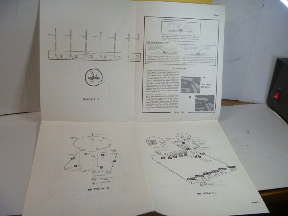 Heathkit Model SK-209 AC Conductor Power Control Switch Manual