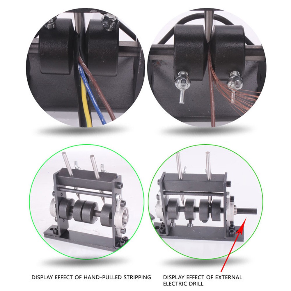 Manual Cable Stripper Electric Wire Stripping Machine Copper Recycle Scrap