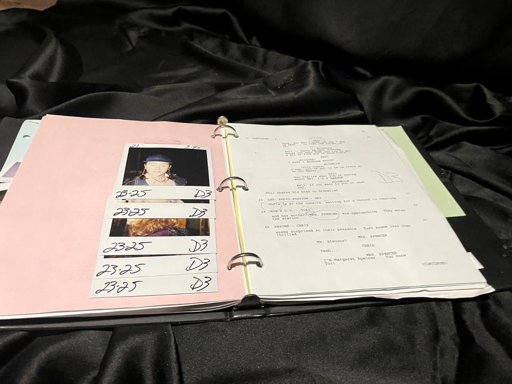 Northern Exposure Script with Cast Polaroids - Let's Dance