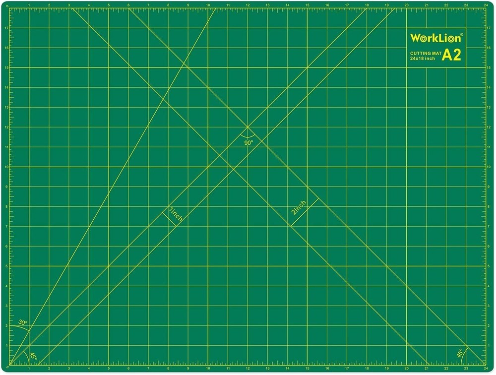 Large Self Healing Cutting Mat, Double Sided, Eco-Friendly for Crafting Projects