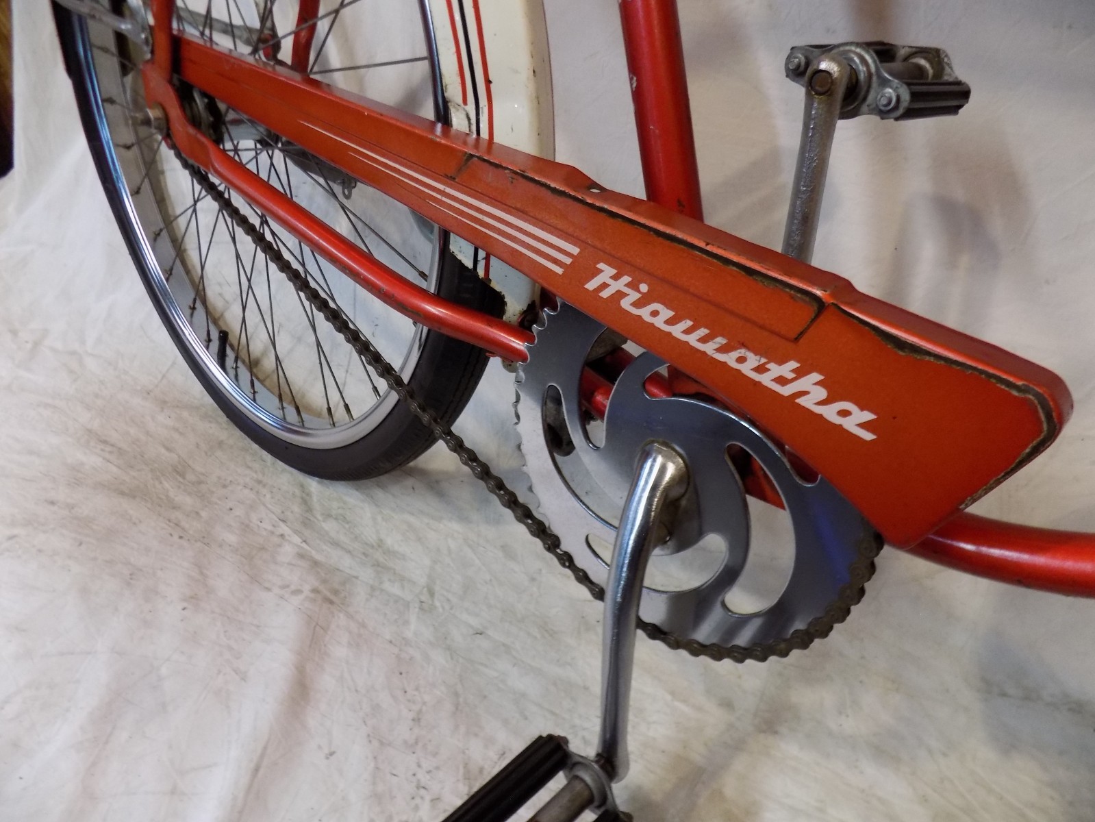 1960s HIAWATHA MENS TANK BIKE SPACELINER SEARS FLITELINER JC HIGGINS MURRAY JET!