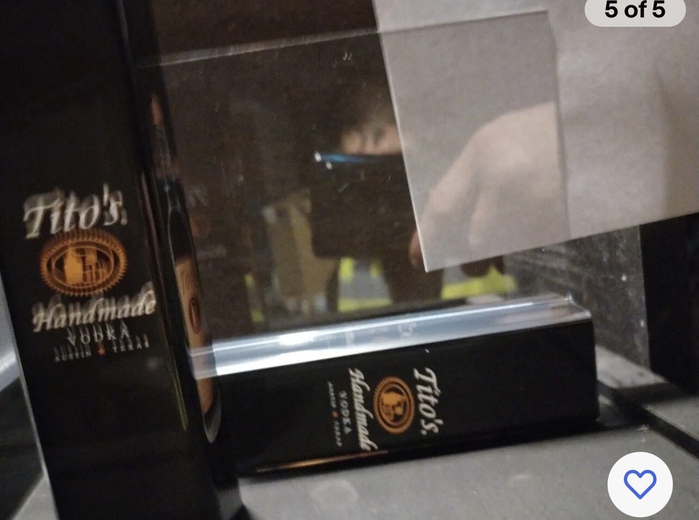 Table Top Stand Menu Holder Tito’s Ad Display Restaurant
