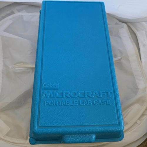 Gabriel Microcraft Portable Lab Case Microscope Vials Slides
