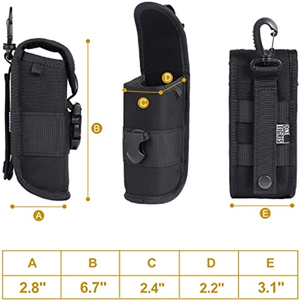 Tactical Molle Eyeglasses Box Shockproof Protective Sunglasses Case Hanging Pack