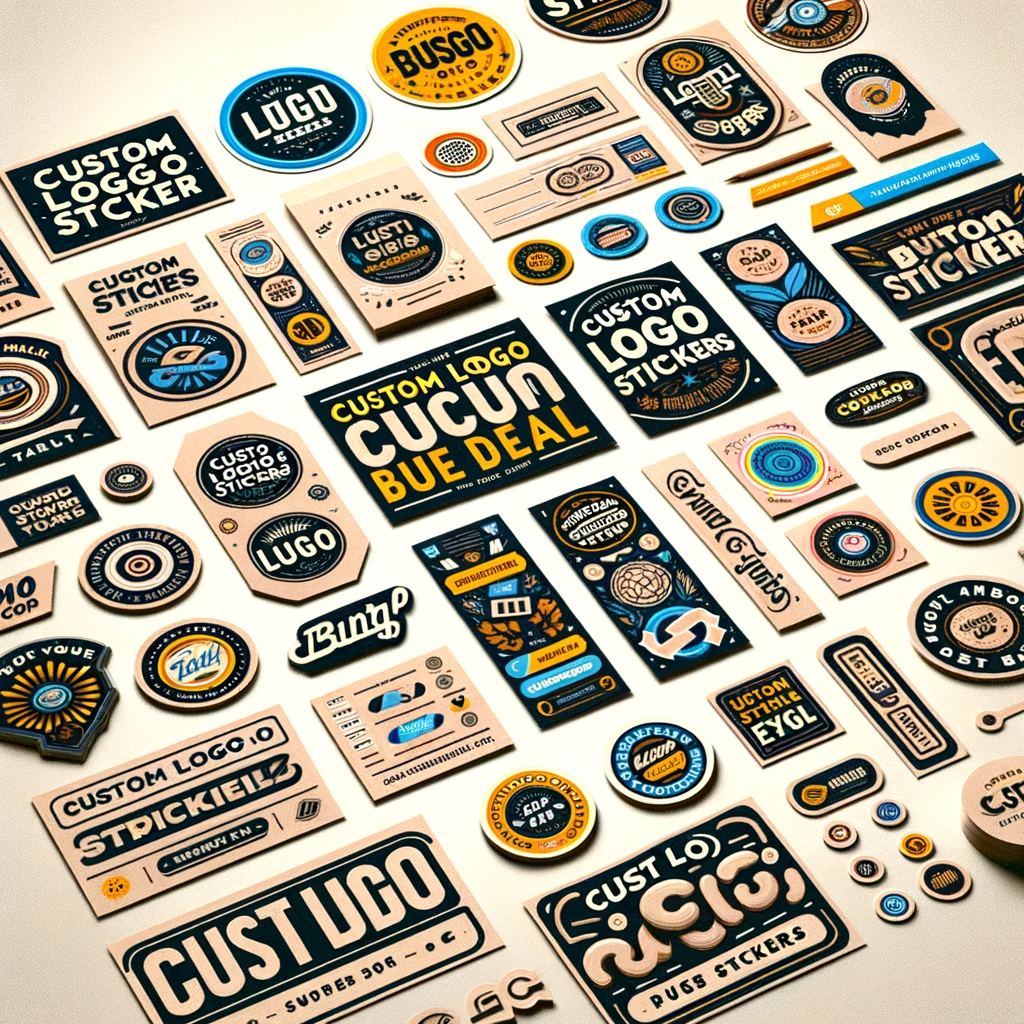 Custom Logo Stickers Product Labels Die Cut Stickers Custom Stickers Bulk Decal