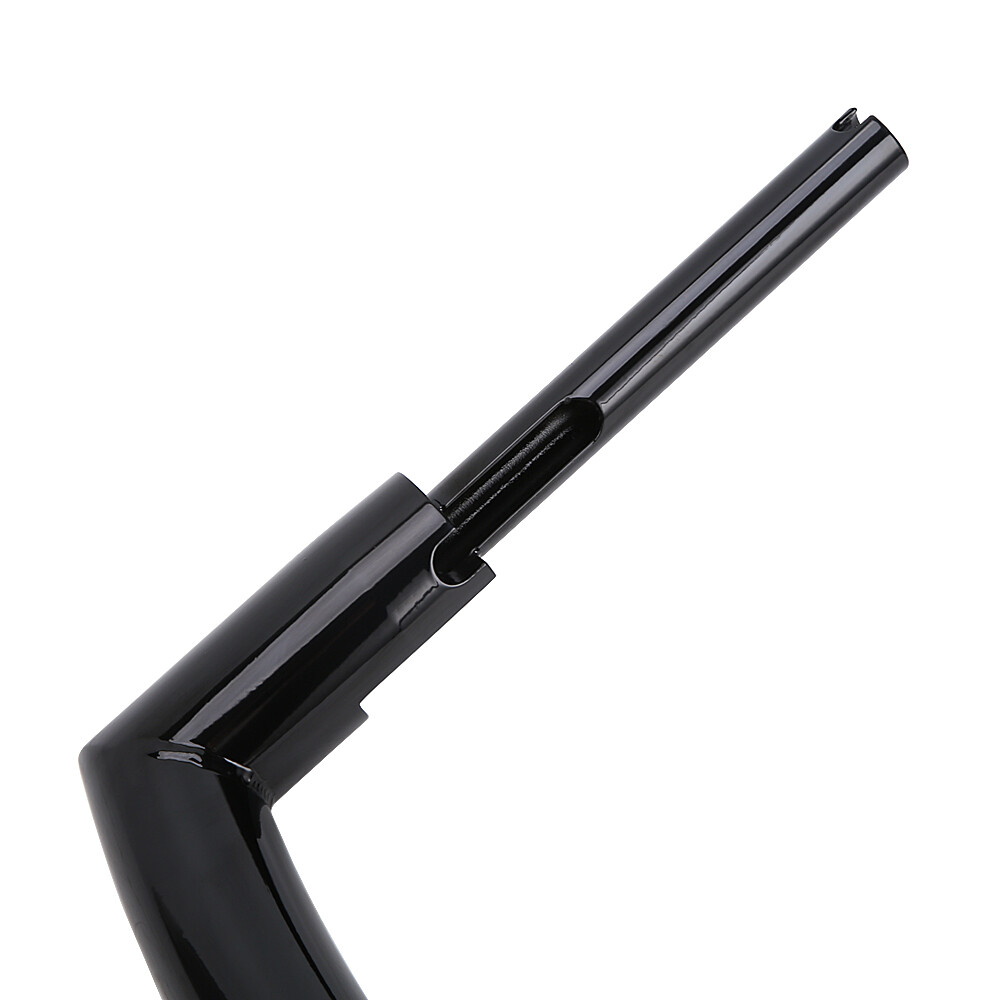 12" Rise 2" Ape Hanger Handlebar Black For Harley Softail Slim Sportster Dyna FL
