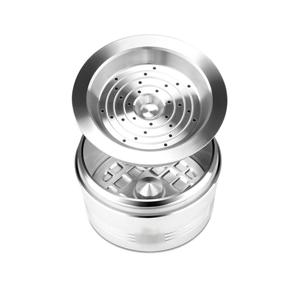 Stainless Reusable Vertuoline Capsule+Spoon+Brush For Caffitaly Ruby