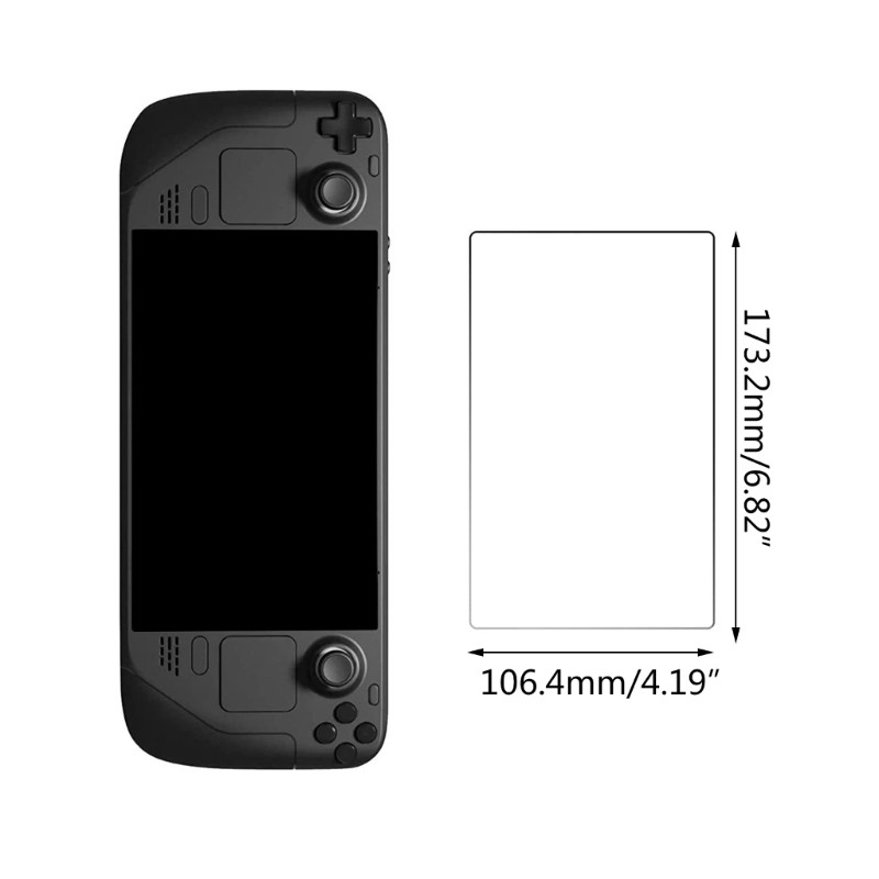 2Pcs Game Machine Screen Protector Game Console Tempered Film Protective Film