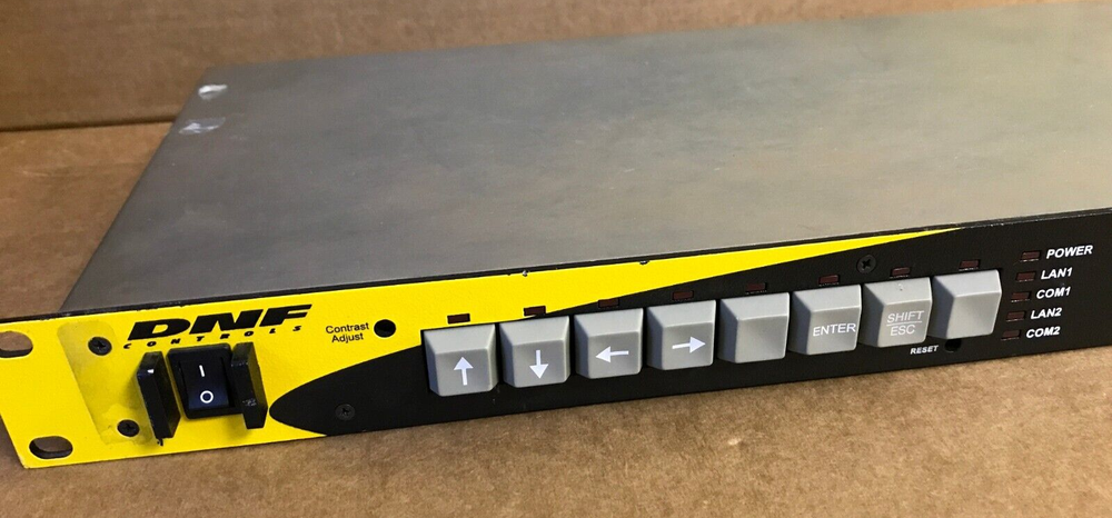 DNF Controls GTP-32 GPI Tally Processor Flex Control Network Mountable