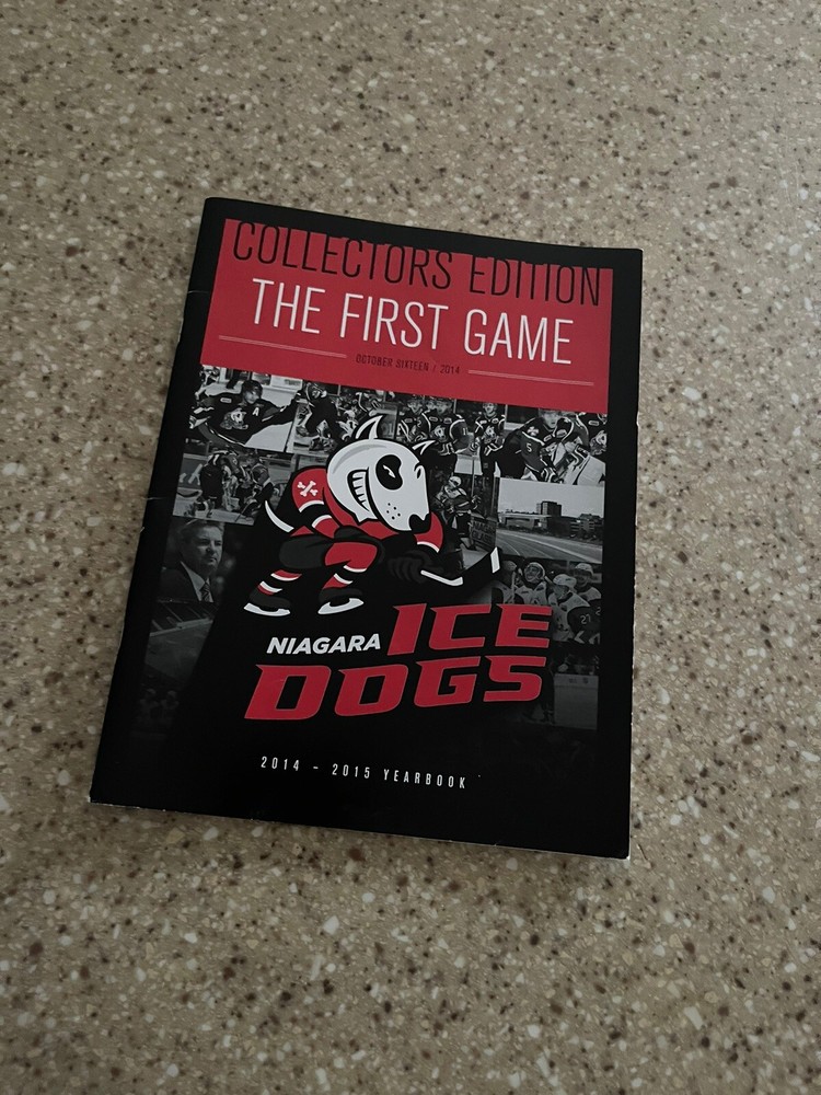 Niagara Icedogs First Game Meridian Centre Program 10-16 2014 *2014/15 Yearbook