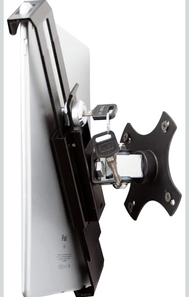 CTA Compact Wall Mount – CTA Security Wall Mount with Lock & Key System for iPad