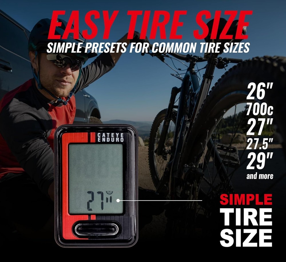 Wired Bike Computer – Entry-Level Speedometer and Odometer, Perfect for Beginner