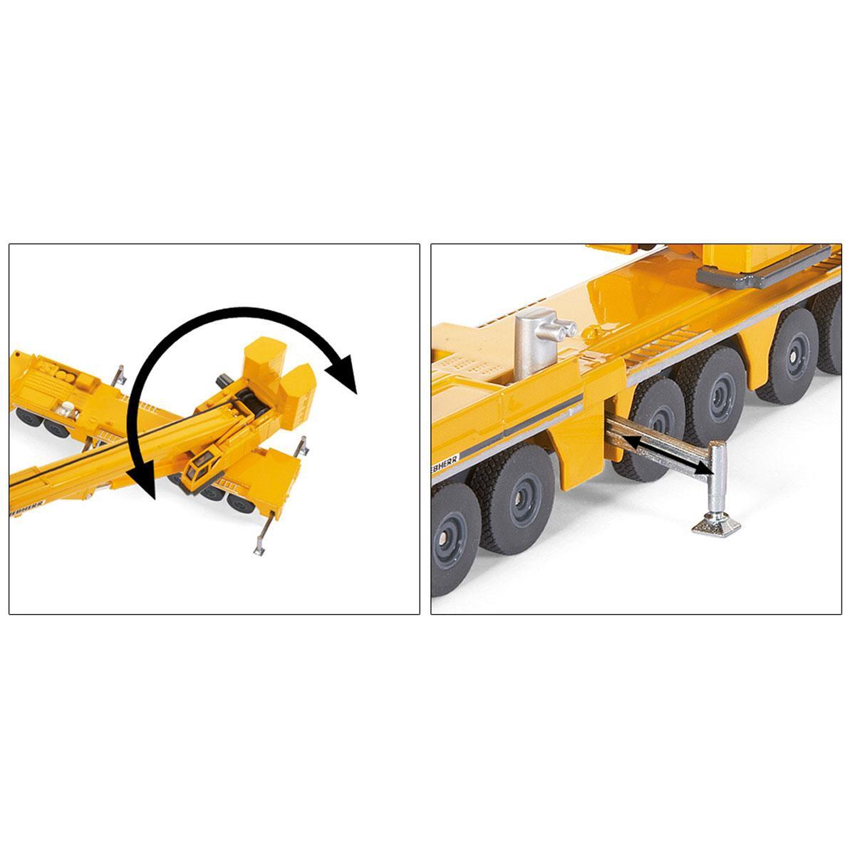 Siku 1/87 Liebherr Mobile Crane with Telescoping and Pivoting Crane Siku-1886