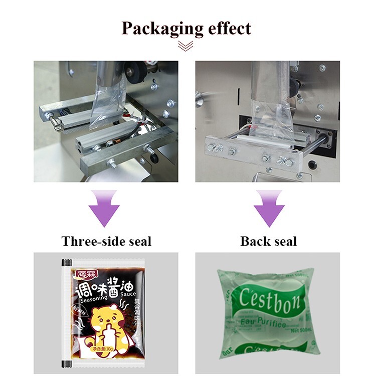 Commercial Fullly Automatic Liquid Filling & Packing Machine