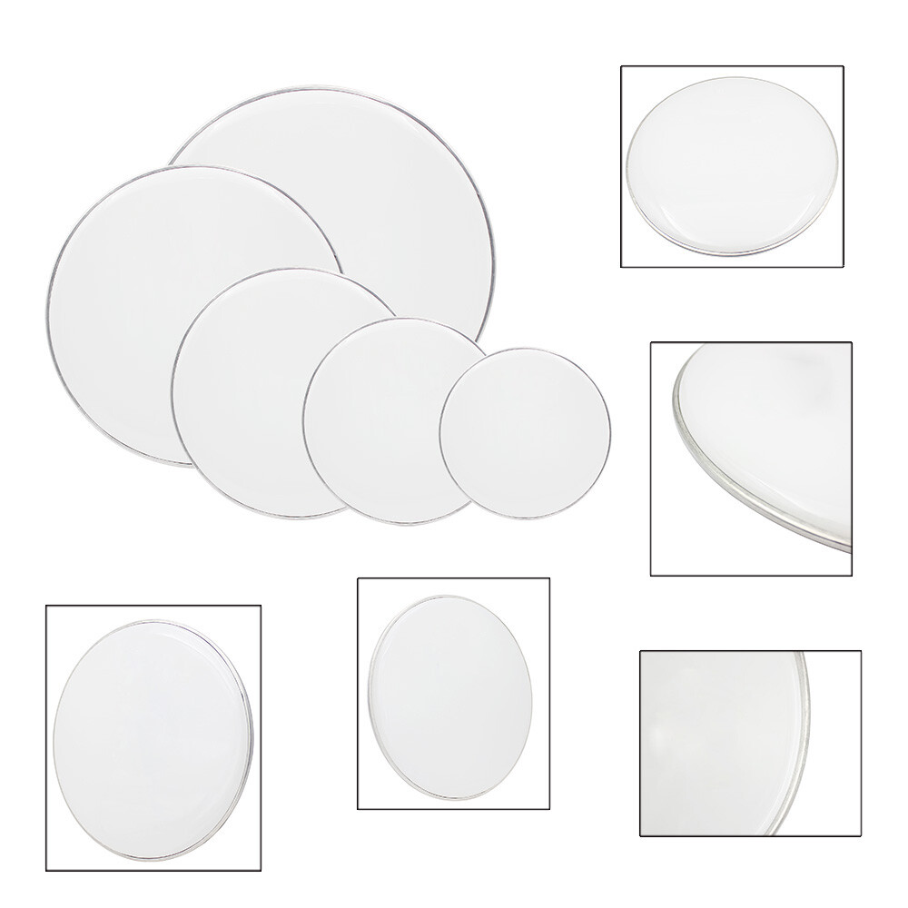 Drum Heads (22", 16", 14", 13", 12") White