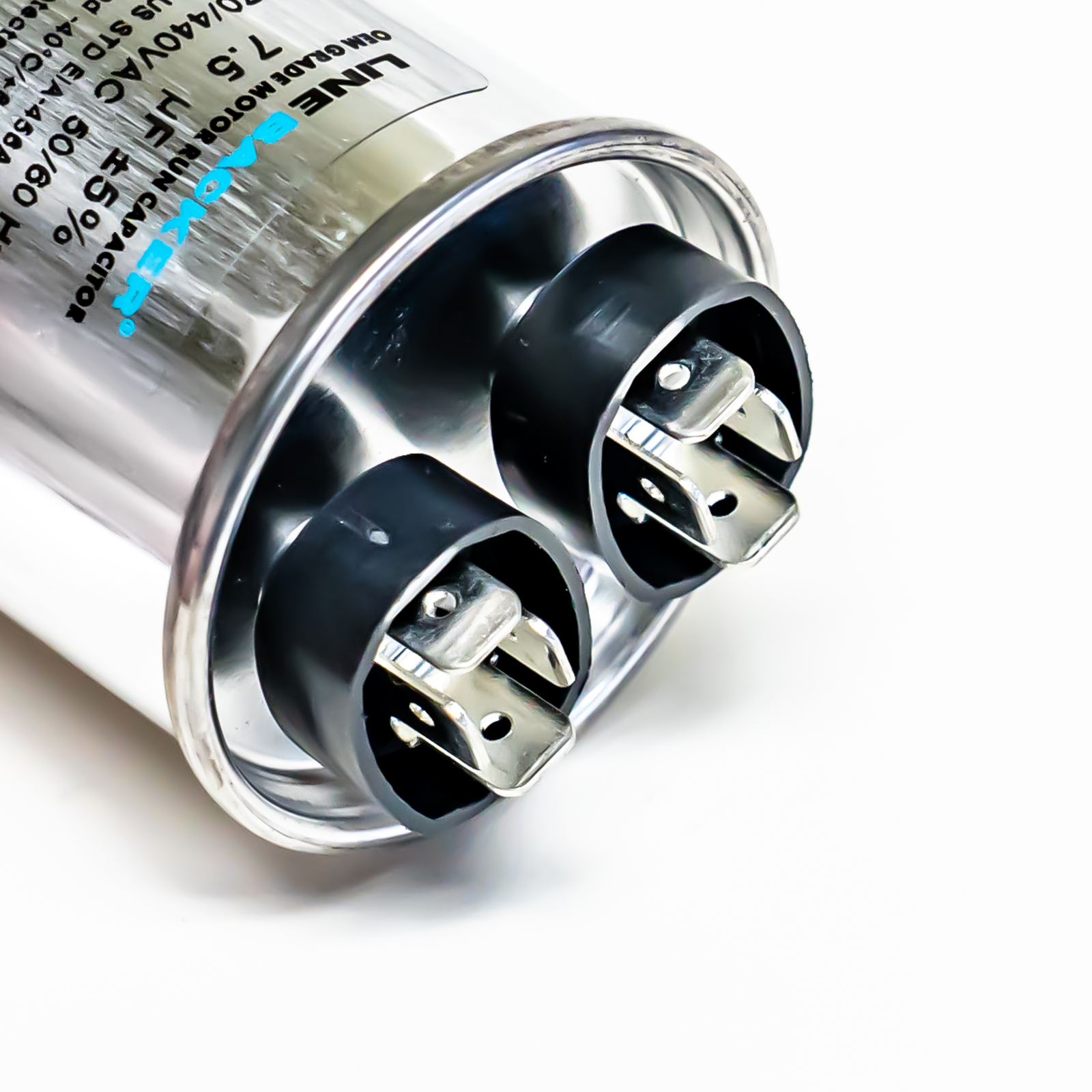 Supco Capacitor Round Run 7.5 uf mfd 370/440 Volts for HVAC Motors