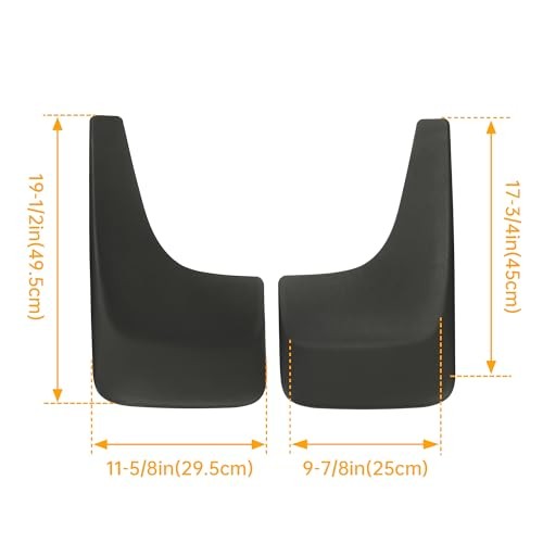Mud Flaps Splash Guards Compatible with 2001-2014 Chevy Chevrolet
