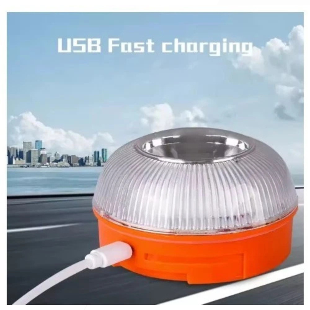 Car Emergency Beacon Light V16 Magnetic Induction Strobe Flashing