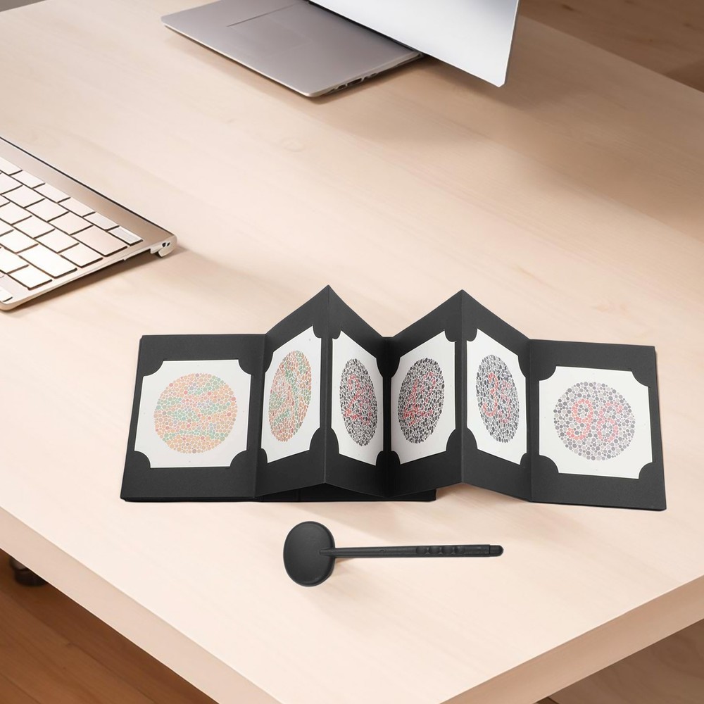 Ishihara Optical Testing Book with Eye Shading Lenses for Professionals