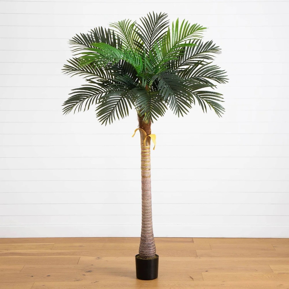 7’ Artificial Coconut Palm Tree. Retail $219