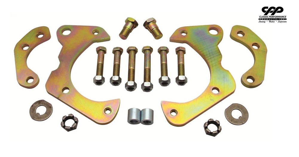 1965-68 CHEVY IMPALA BELAIR FULLSIZE DISC BRAKE CONVERSION BRACKET KIT