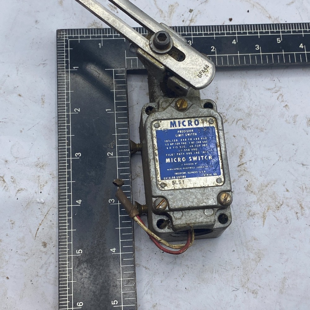 MICRO SWITCH 5LS1 Precision Limit Switch 10A 120VAC OPERATING HEAD 🔔