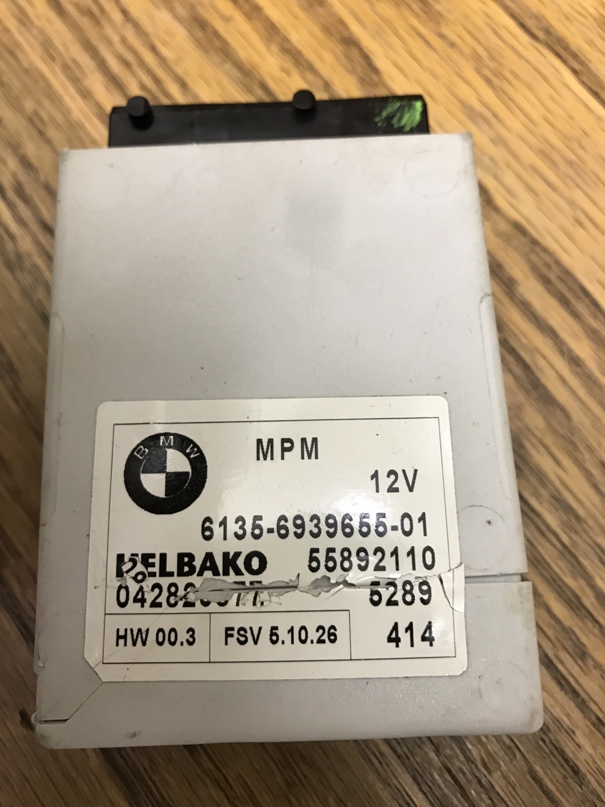 04-07 BMW E60 E63 525i 530i 545i 645Ci Micro Power Control Module 6135-6939655