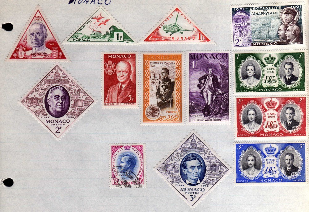MONACO - 30 STAMPS ONLY