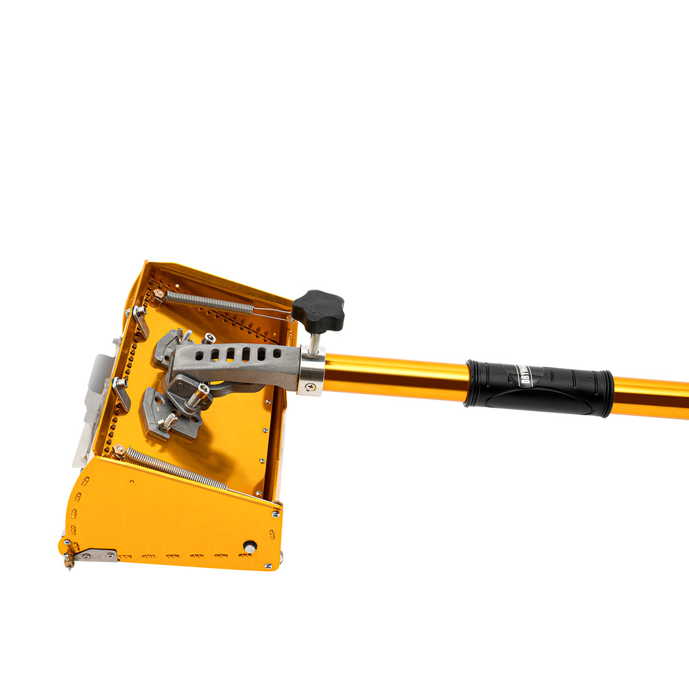 10" Drywall Taping Tools Flat Finishing Box Set w/ Extendable Handle