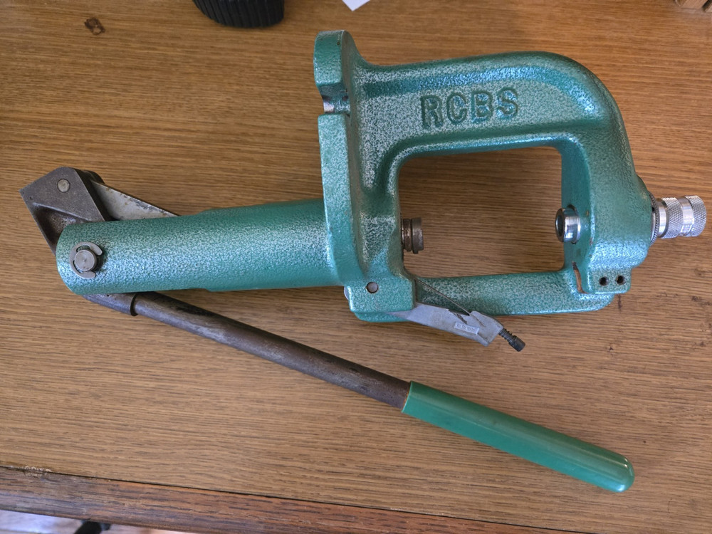 RCBS JR Reloading Press