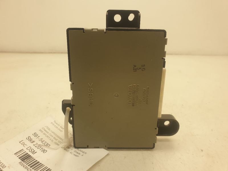 2005 TOYOTA 4 RUNNER TEMPERATURE BLOWER MOTOR CONTROL MODULE ECM ASSEMBLY