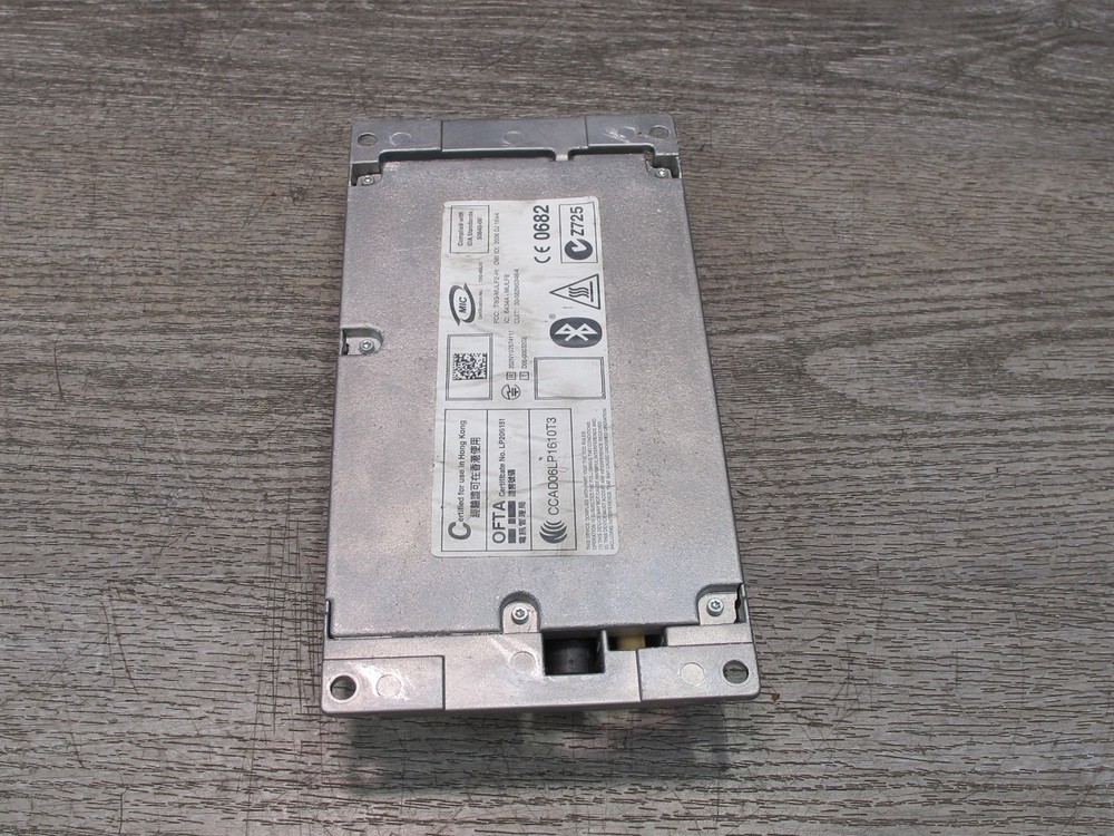 2008 BMW E82 E88 135I BLUETOOTH COMMUNICATION CONTROL MODULE 9187625 OEM