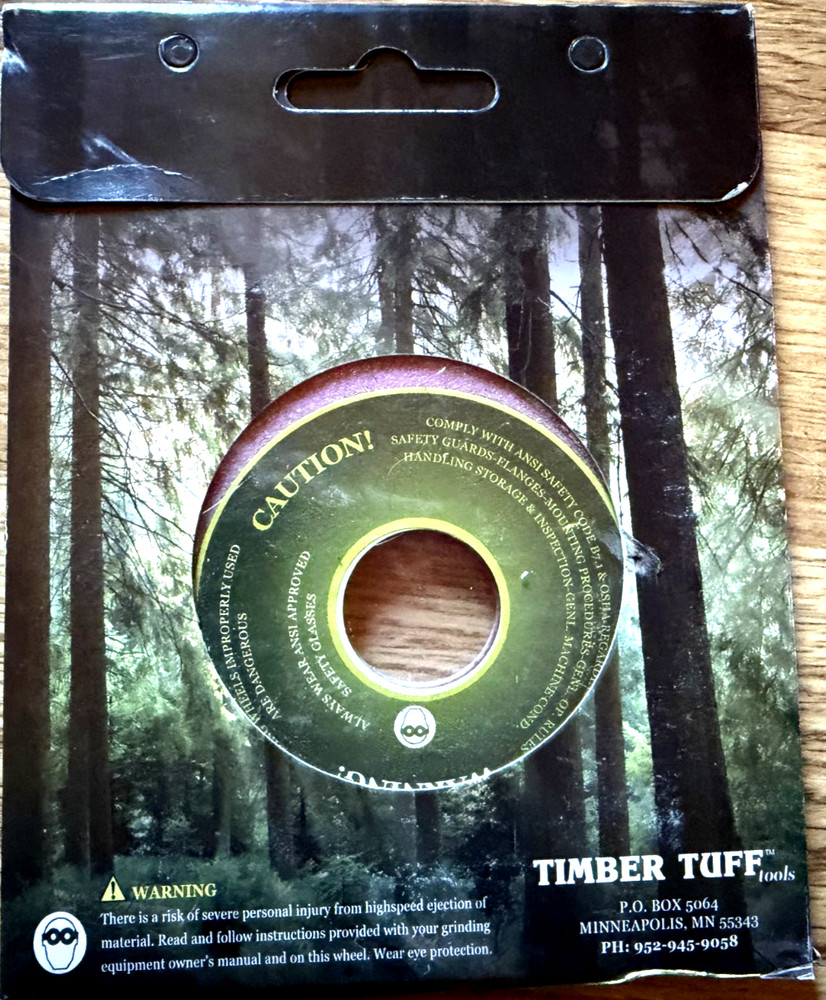 Timber Tuff CS-BMM316 Chain Sharpener Grinding Wheel