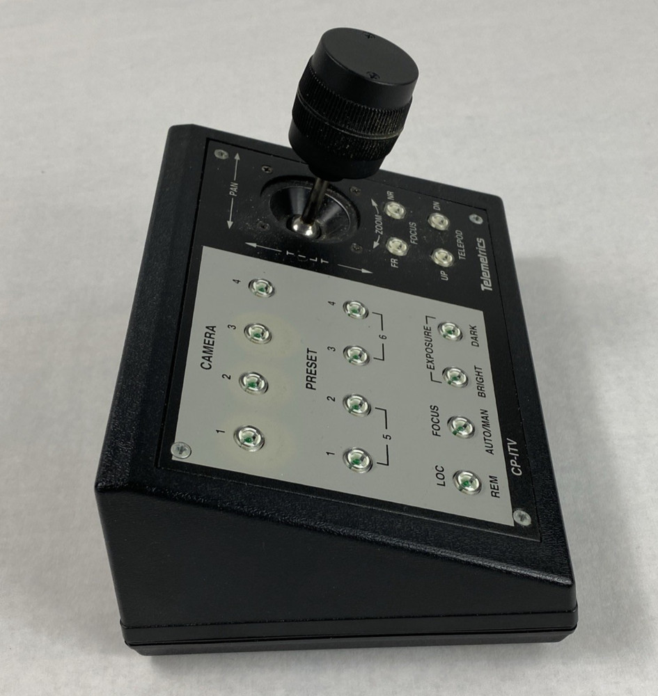 Telemetrics CP-ITV-D300 Camera Control Panel No AC Adapter Untested