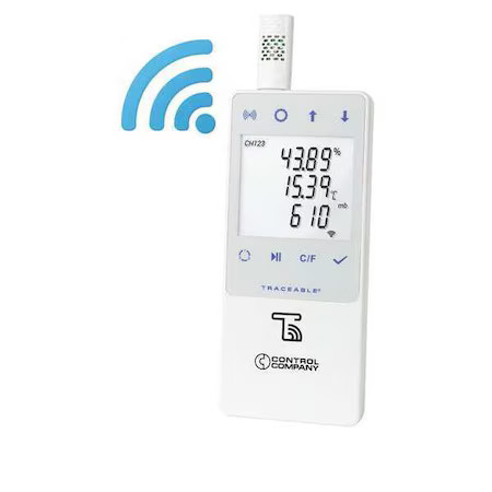 Traceable 6529 Data Logging Barometer, 32Deg To 131Deg.F