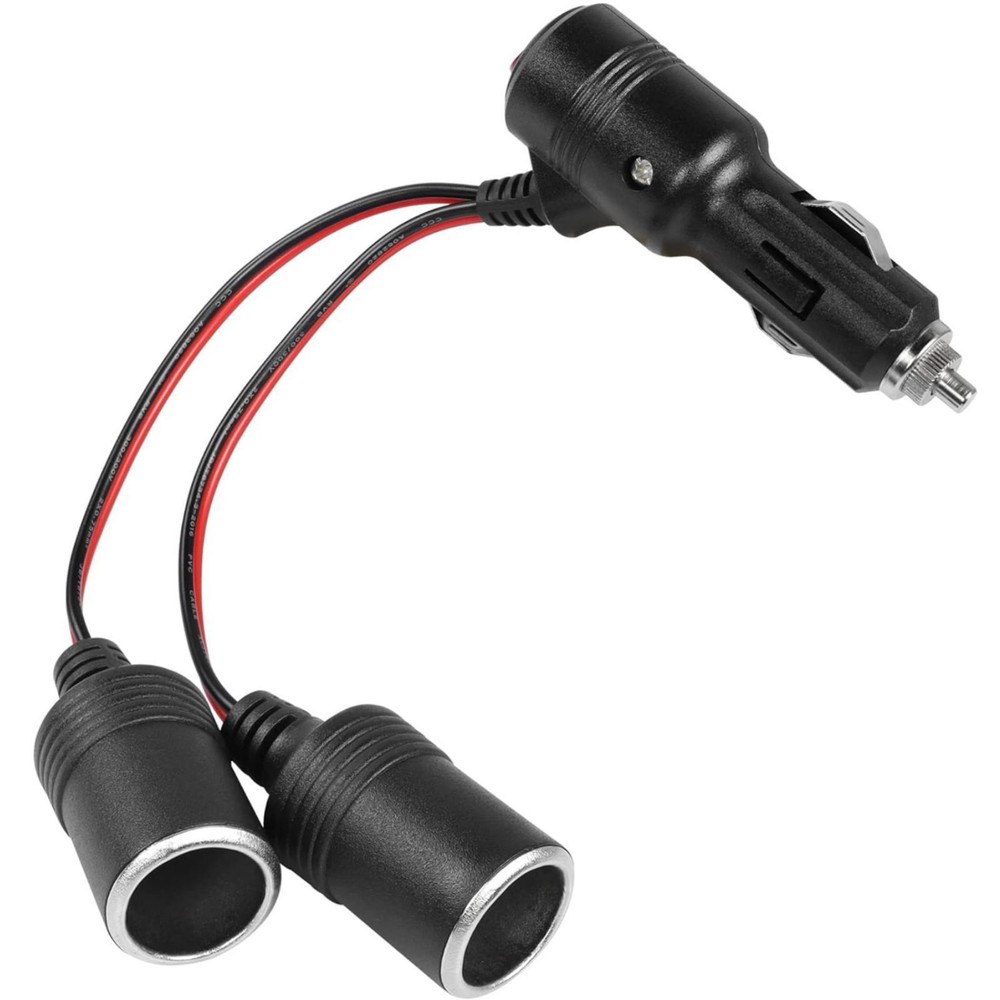 12-24V 10A Input Power Universal Car Cigarette Lighter Splitter Adapter