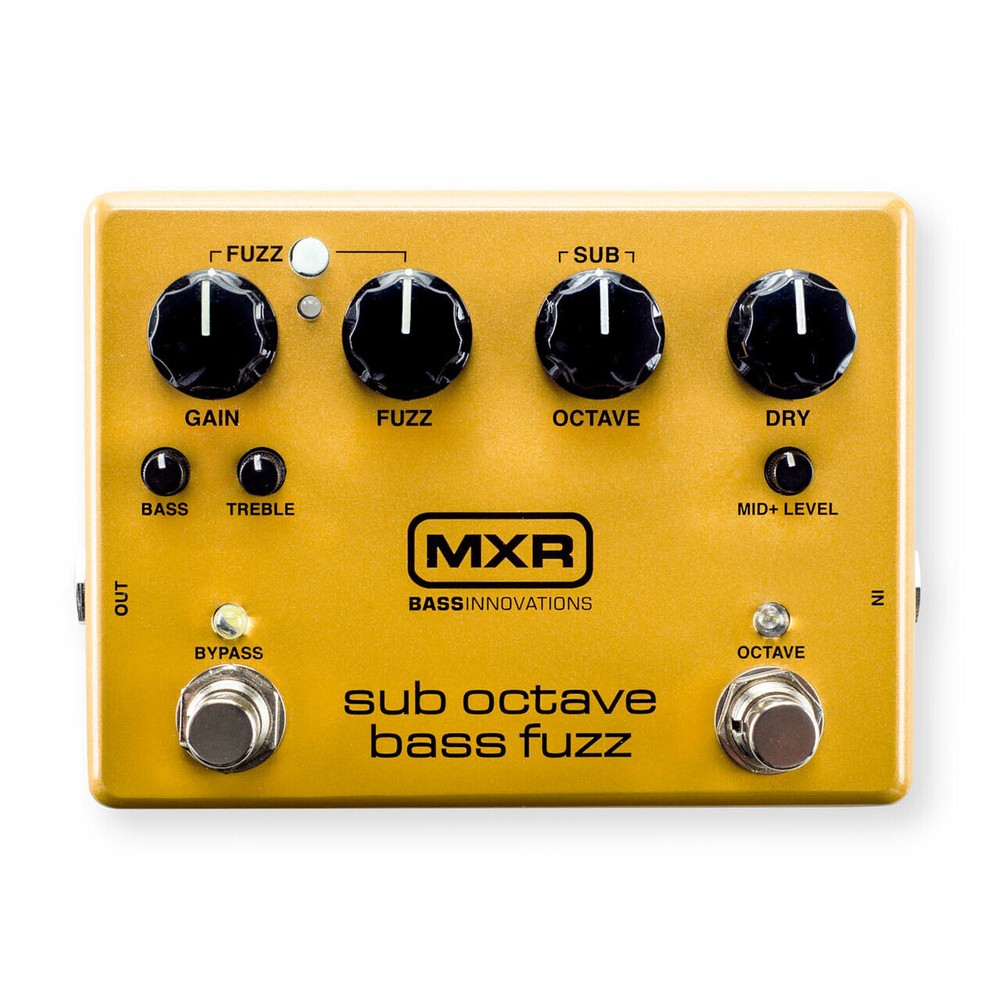 MXR Sub Octave Bass Fuzz Effects Pedal