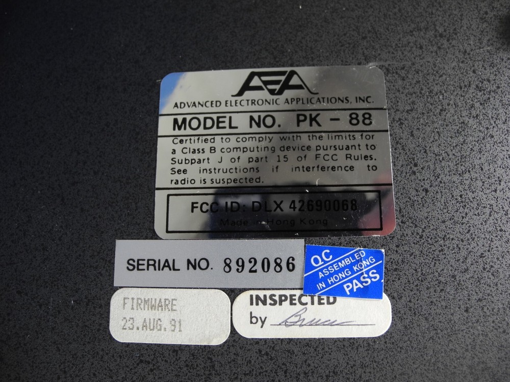 AEA Advanced Electronic Applications PK-88 Packet Controller w/ Daughter Board!